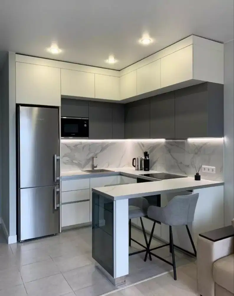 Custom kitchen set lemari pakaian bedroom set livingroom bedrop tv