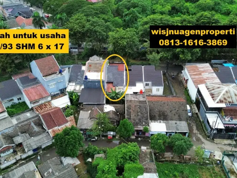 Rumah Renovasi Siap untuk Usaha Sentra Land Parung Panjang