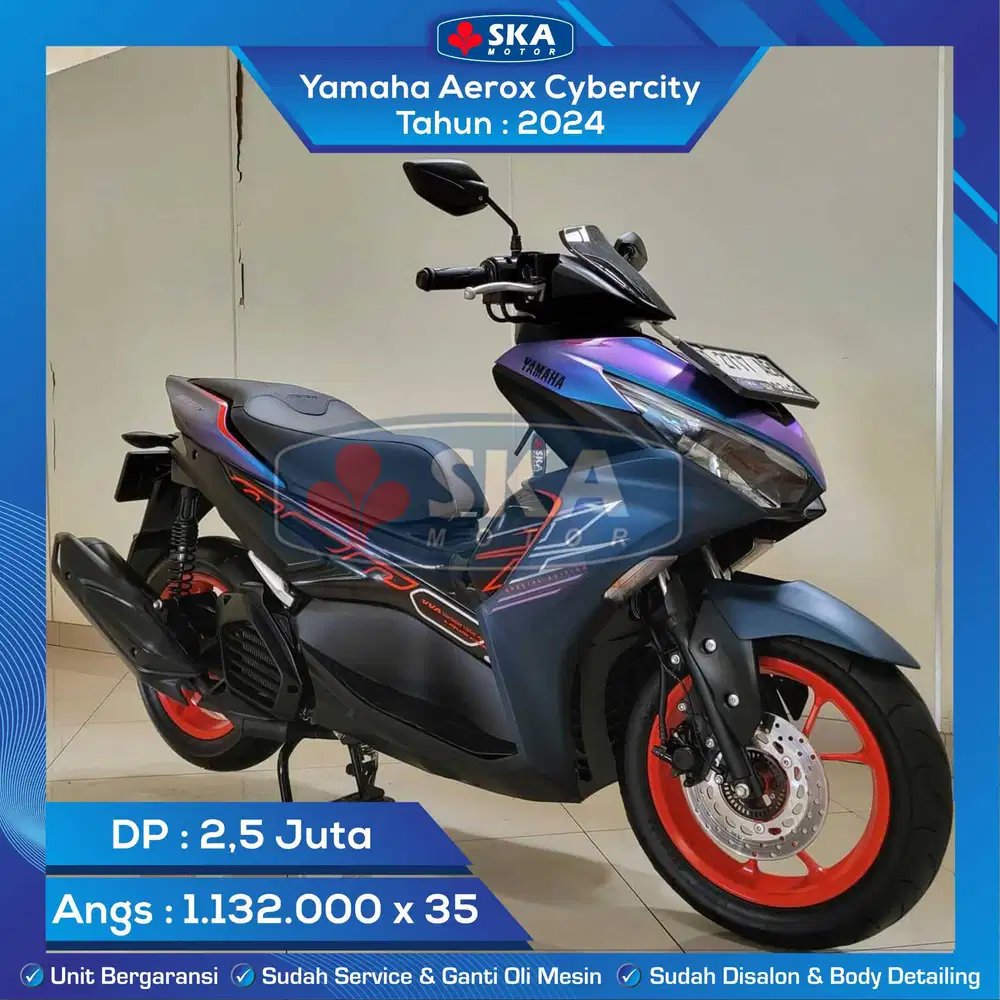 Yamaha Aerox Cybercity Tahun 2024