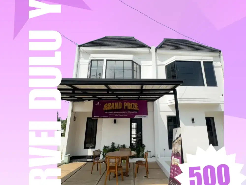 Hunian Nyaman Dekat Jakarta Selatan, Free Kanopi & Smart Lock