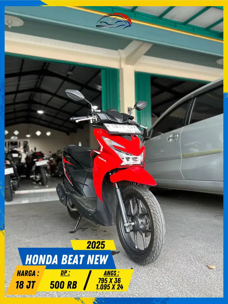HONDA BEAT NEW 2025 LIKE NEW MASZEHH HIKMAH MOTOR KEPUH