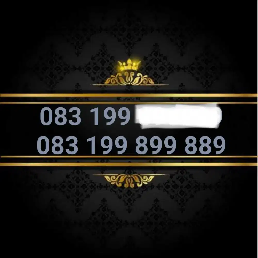 kartu perdana axis axiata varian angka besar 8899