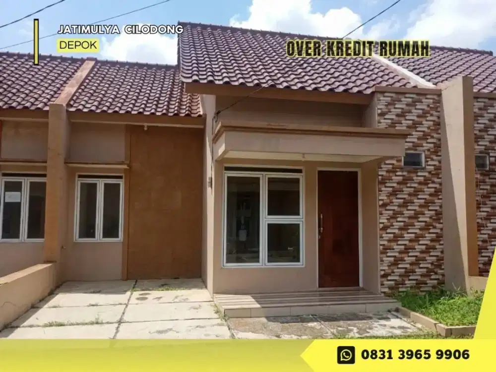 Over Kredit Rumah 79JT sisa 10 THN LG di Cluster New Davina Residence Depok