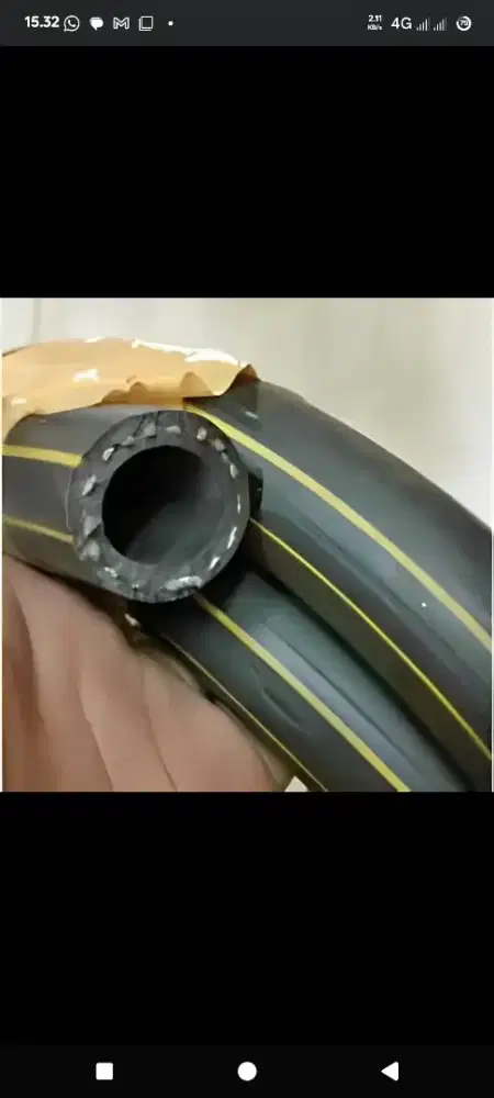 Selang air hose alfagomma 5/8 serat benang 20bar 300psi