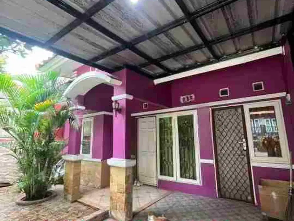 Disewakan Rumah Cluster Semi Furnish Murah di Harapan Indah 1 Bekasi