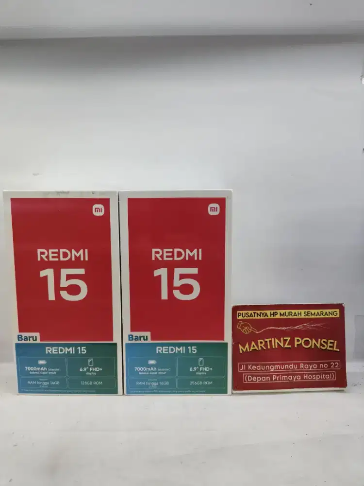 REDMI 15 8/128 , 8/256 GB NEW