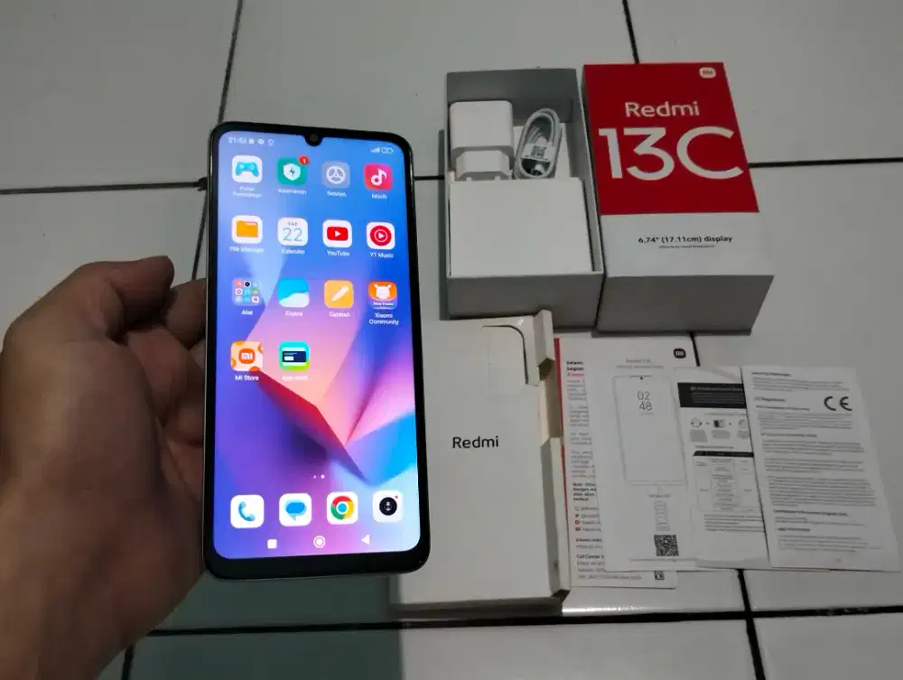 BUTUH UANG XIAOMI REDMI RAM 8GB / 256GB 4G 6.74in Finger Kamera 50MP