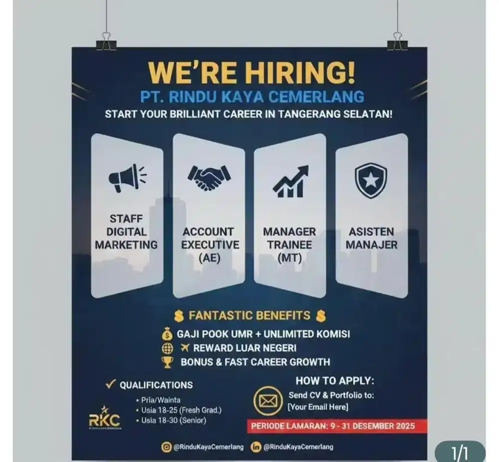 Staf digital marketing