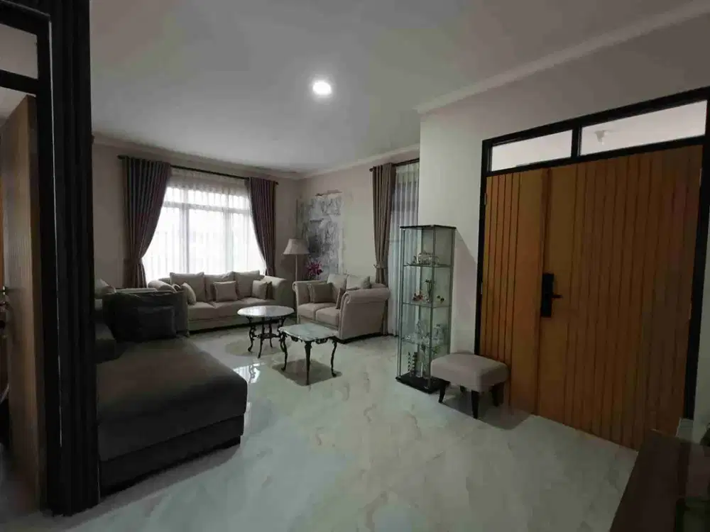 termurah! rumah lux furnish di bawah appraisal komplek permana cimahi bandung