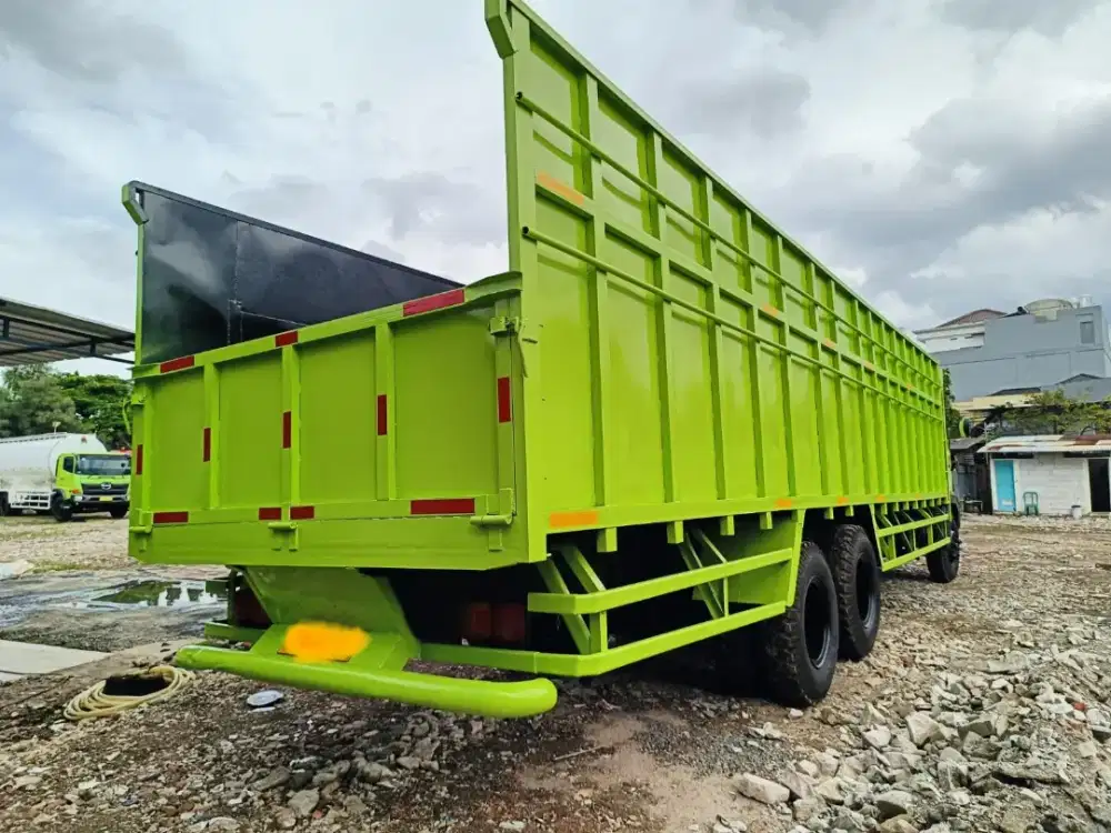 HINO LOHAN FM260JW ASLI LONG 6X4 BAK BESI TRONTON ISTIMEWA SEKALI