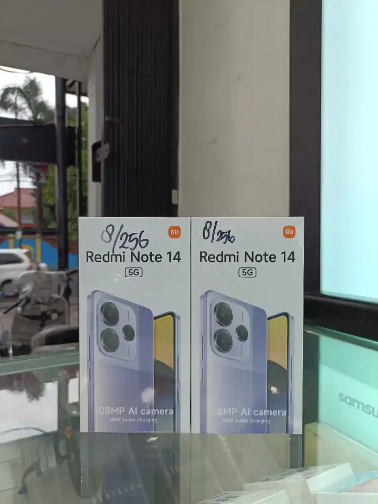 Redmi Note 14 5G (8/256) GB Baru Resmi Xiaomi⁵