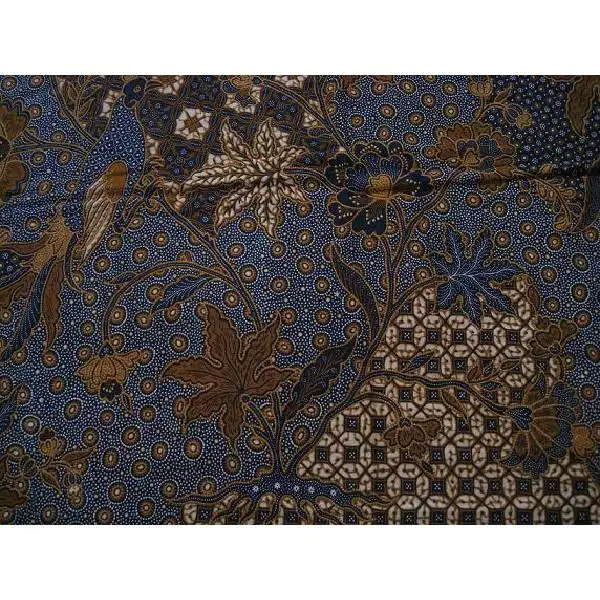 Vintage batik lawas / kuno antik dengan motif KEMBANG KALI