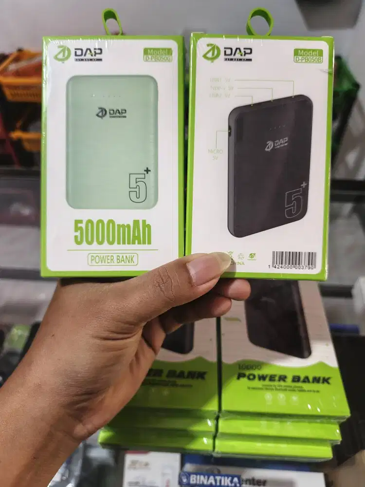 Binatika Promo Powerbank 5.000 mah 10.000 mAh 30.000 mAh 40.000 mAh