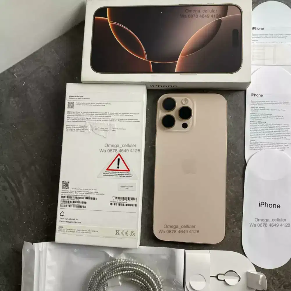 Iphone 16 promax 256gb ibox