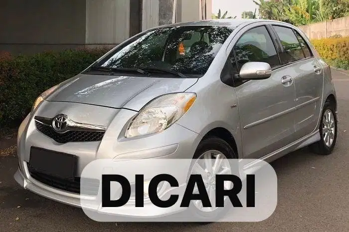 Di Cari Toyota Yaris Tahun 2009 ke atas Yaris Matic 2011 Yaris Bapau