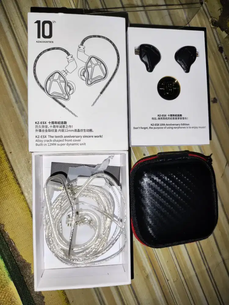 KZ ESX 10 th annivesary basshead