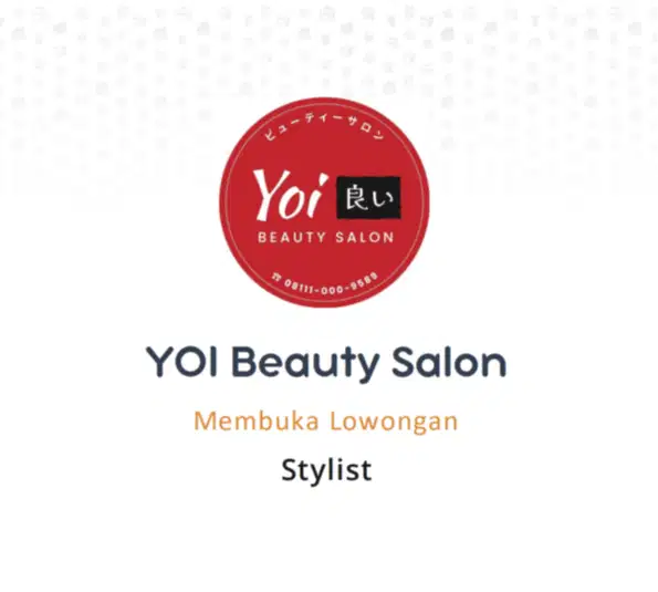 DIBUTUHKAN SEGERA STYLIST PRIA / WANITA YANG BERPENGALAMAN