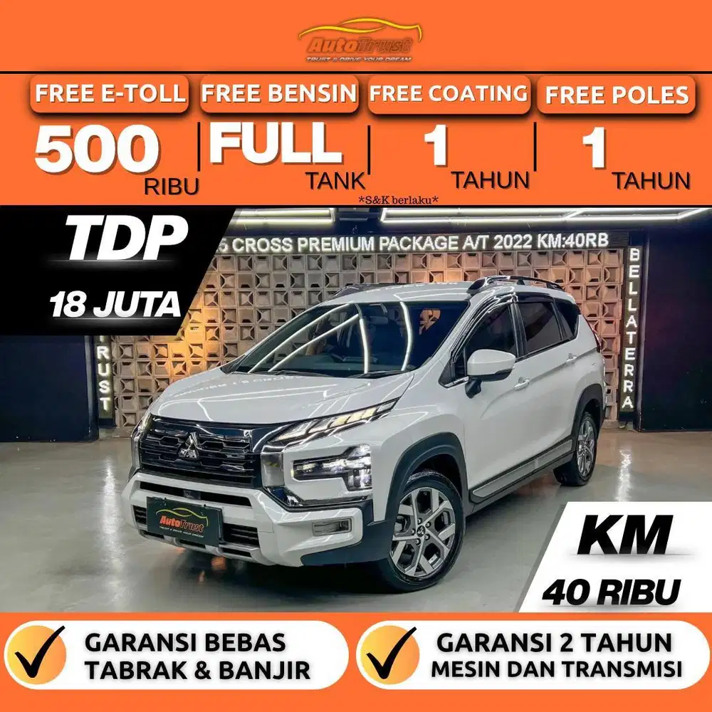KM 43 RB Mitsubishi Xpander Cross 1.5 Premium Package A/T Nik.2022