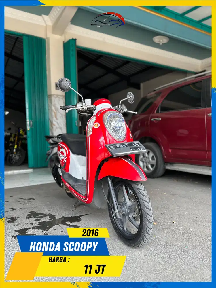 HONDA SCOOPY 2016 MURAH MERIAH MASZEHH HIKMAH MOTOR KEPUH