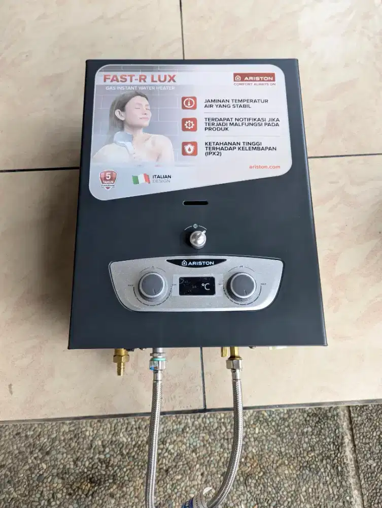 Waterheater Ariston fast n lux seperti Baru