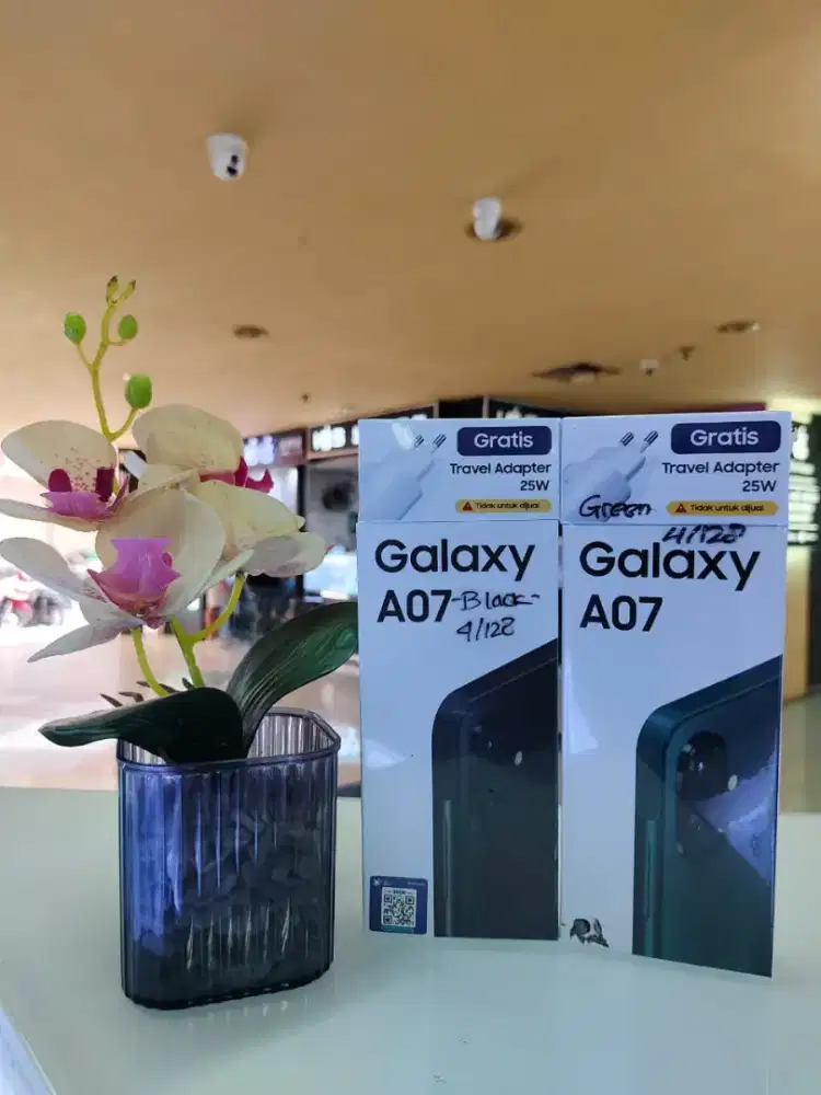 PROMO SAMSUNG GALAXY A07 4/128 NEW GARANSI RESMI
