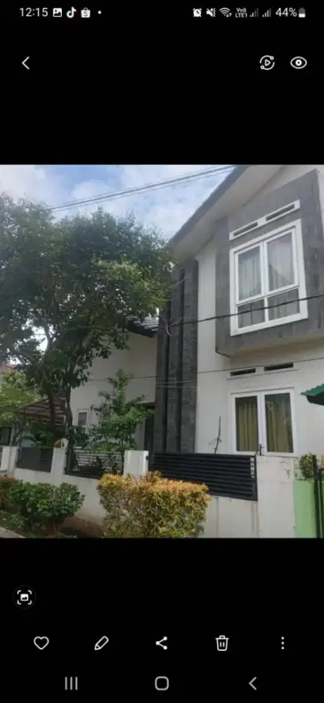 (NEGO) Dijual Rumah Orang Tua di Jatibening Estate