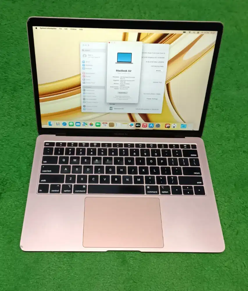 Apple MacBook Air 2019 Intel i5 8/256 Rose Gold Murah