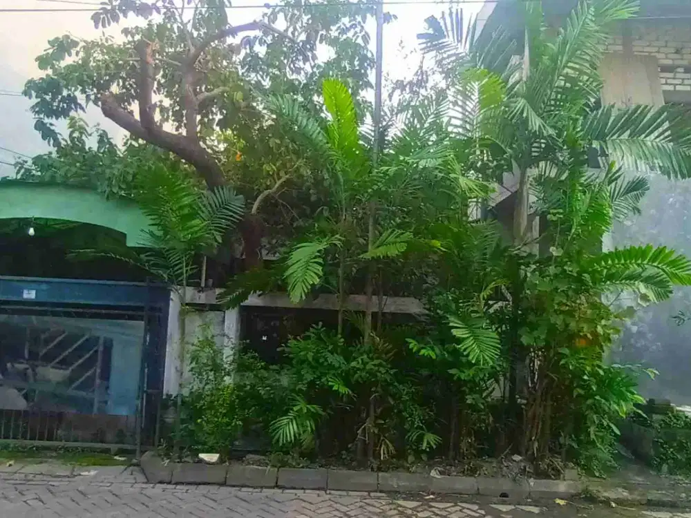 20. DIJUAL RUMAH DELTASARI INDAH WARU SIDOARJO DEPAN TAMAN
