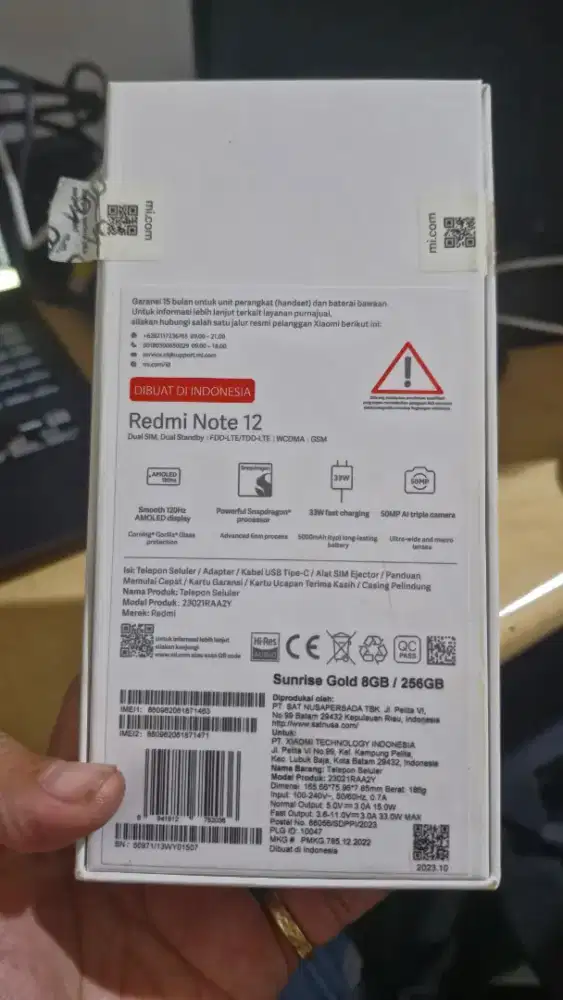 For Sell Xiaomi Redmi Note 12