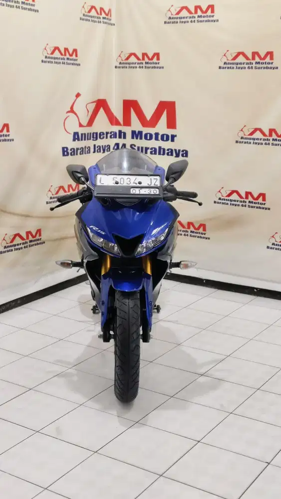 Km 9 Ribu Yamaha R15 V3 Tahun 2019 warna Biru