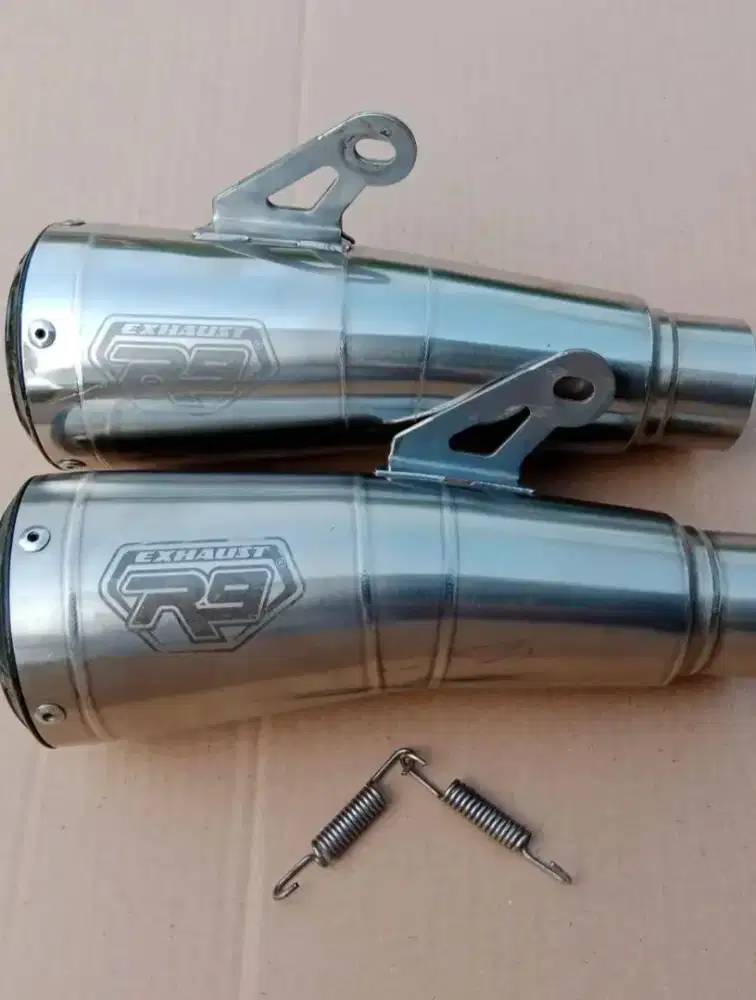 Knalpot silenser r9 gp inlet 51mm