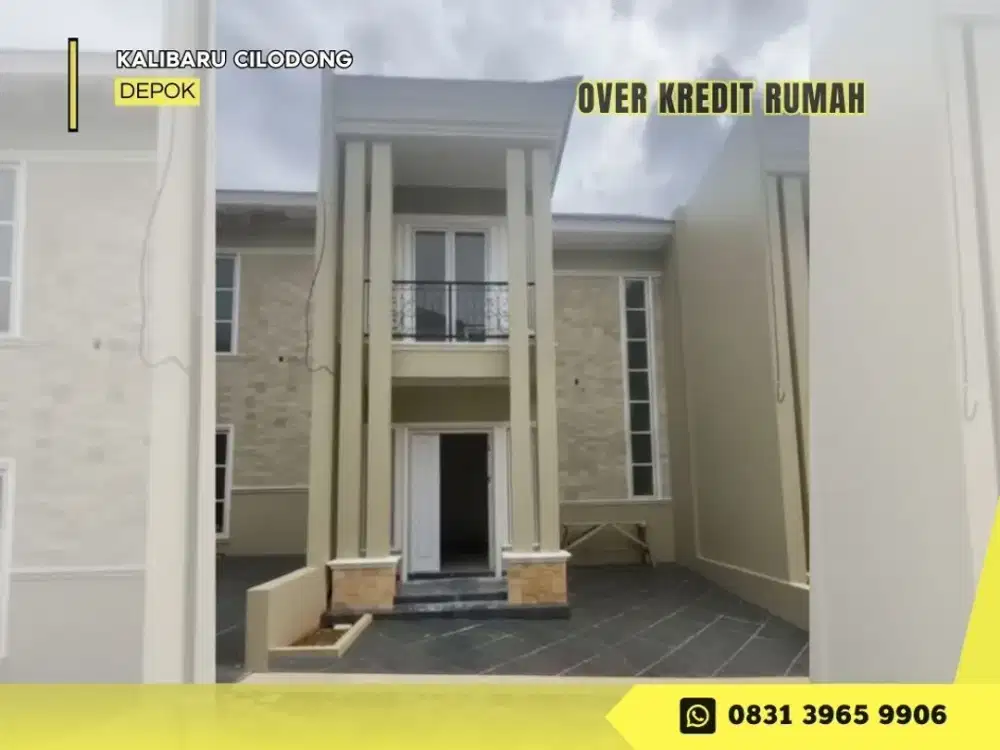 Over Kredit Rumah 2lantai 98JT di Geneve Residence dkt Alun alun GDC