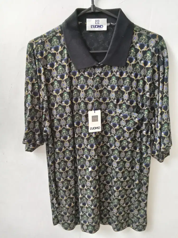 T shirt merk Luomo viscose original Italy