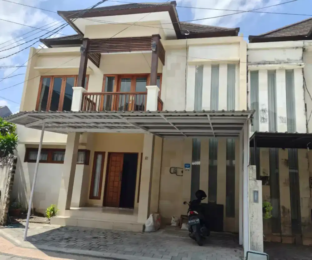 RUMAH MEWAH MINIMALIS 2 LANTAI ONE GTE SYSTEM DENPASAR - BEBAS BANJIR