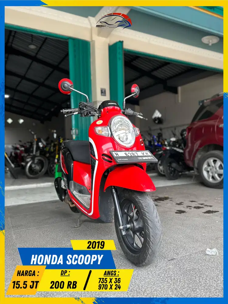 HONDA SCOOPY 2019 MANTAP GASS MASZEHH HIKMAH MOTOR KEPUH