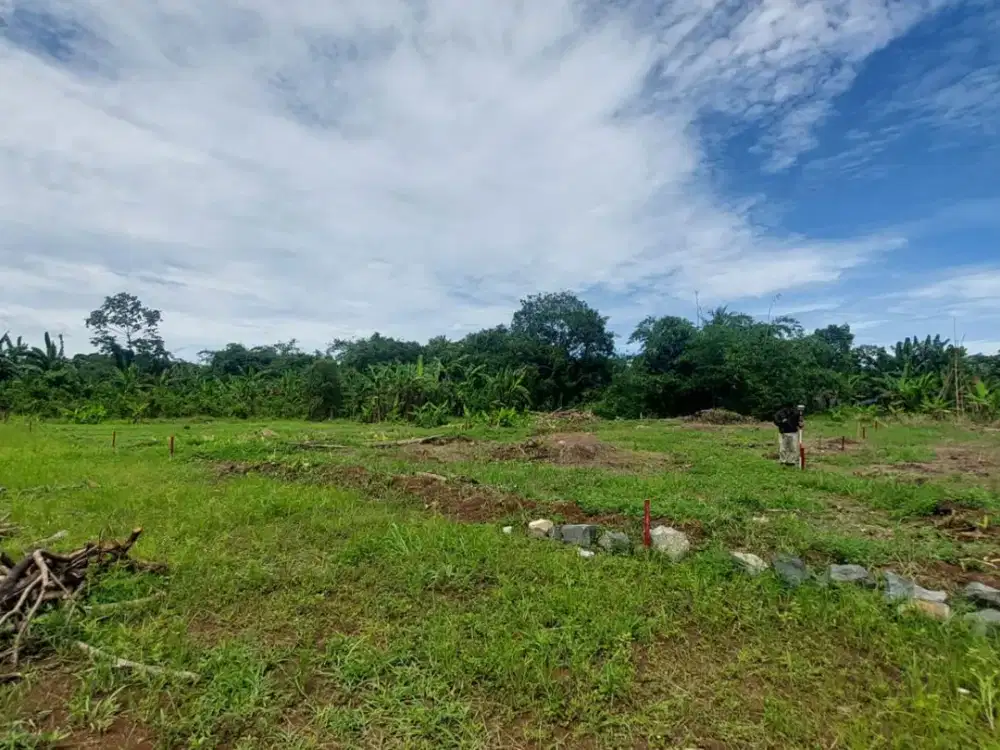 Tanah Cisauk Siap AJB - Pinggir Jalan 1jtan - Dekat Stasiun/Tol Baru