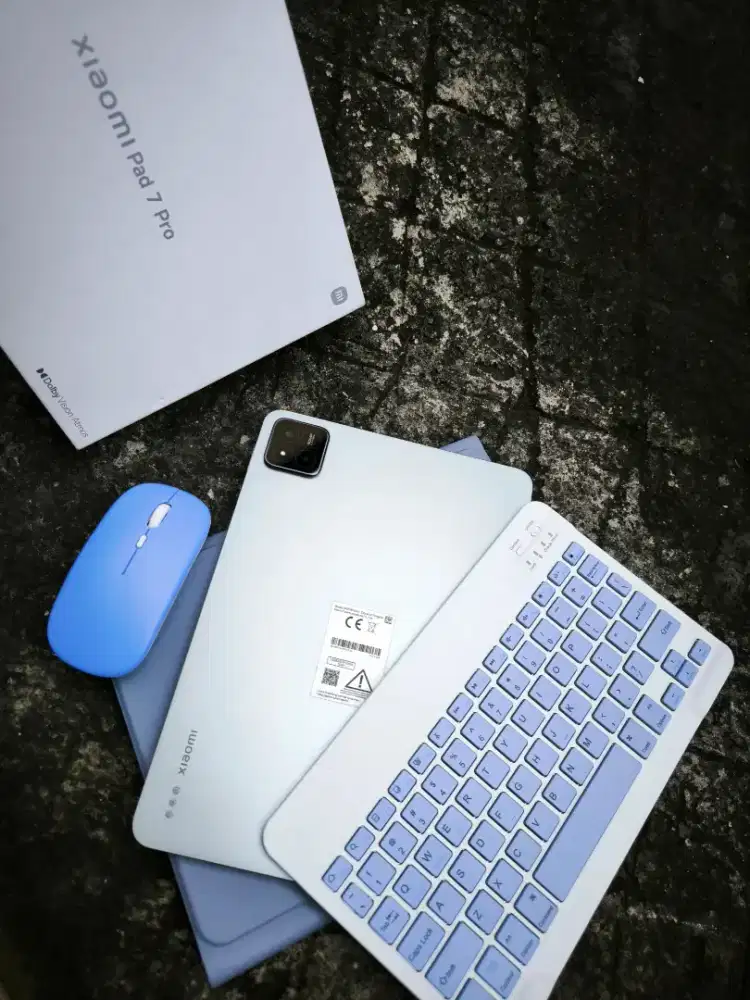xiaomi pad 7 pro 12/512 fullset termasuk keyboard dan mouse