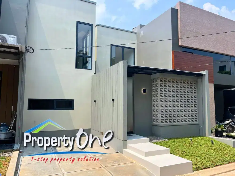 Dijual Rumah Cluster Minimalis Siap Huni di Serpong Garden 1 Dekat Bsd Serpong