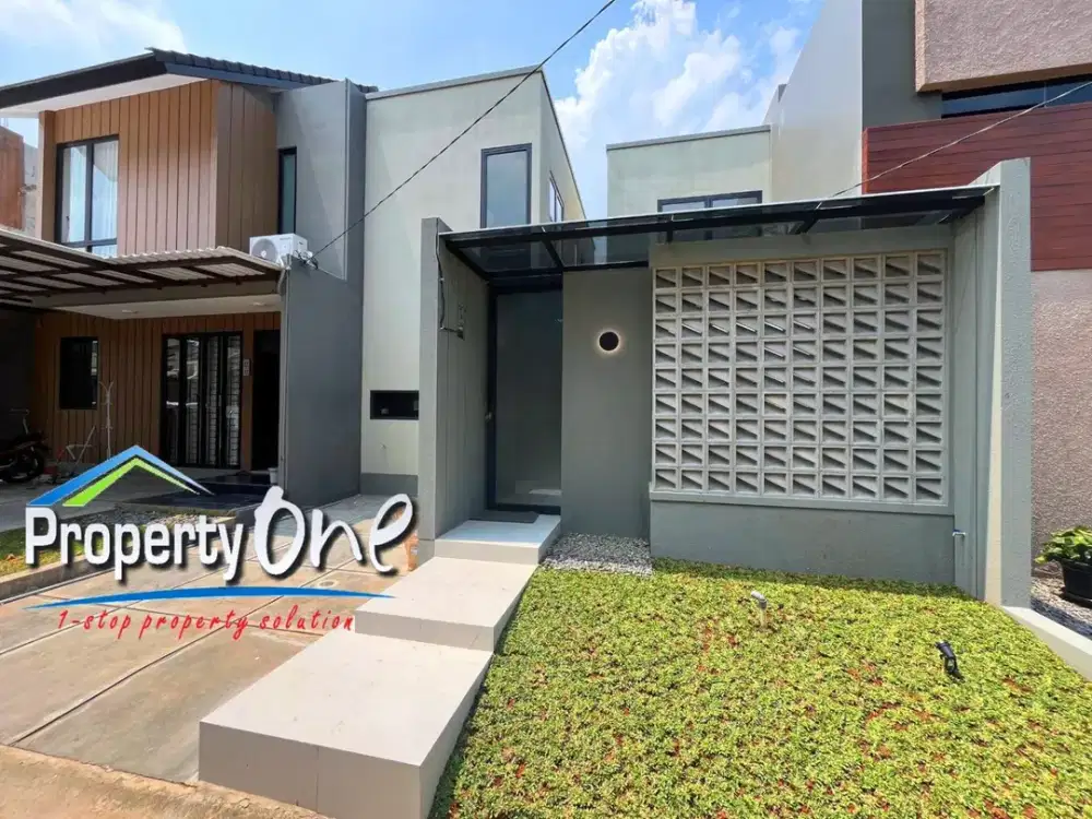 Dijual Rumah Cluster Minimalis Siap Huni di Serpong Garden 1 Dekat Bsd Serpong