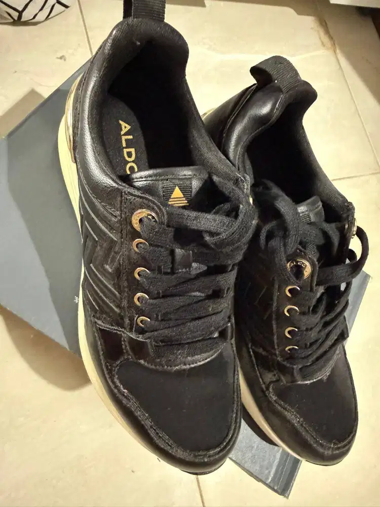Sepatu Aldo Hitam Original