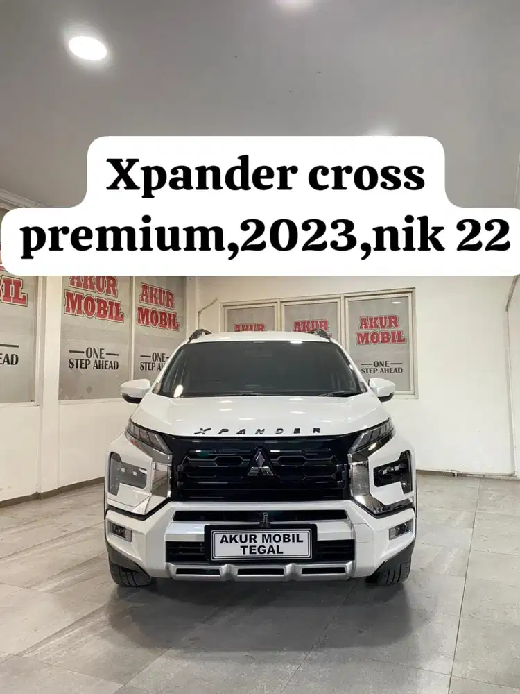 DP 40JT ! XPANDER CROSS PLUS MATIC 2022 PEMAKAIAN 2023 PUTIH FUL ORI