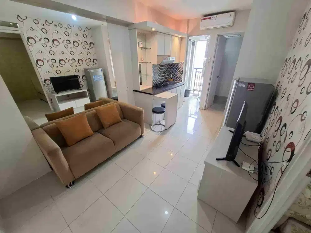 Sewa 2BR Furnished Apartemen Bassura City - Minimal 3 Bulanan - Free IPL
