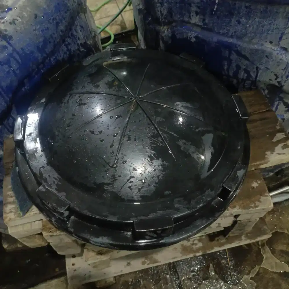 Tutup tangki toren plastik pvc 500-1000 ltr