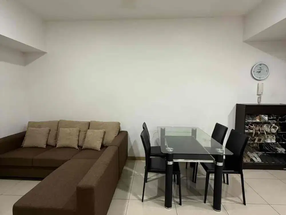 Apartemen 2 BR Murah Turun Harga Full Furnished Dekat Mall Summarecon