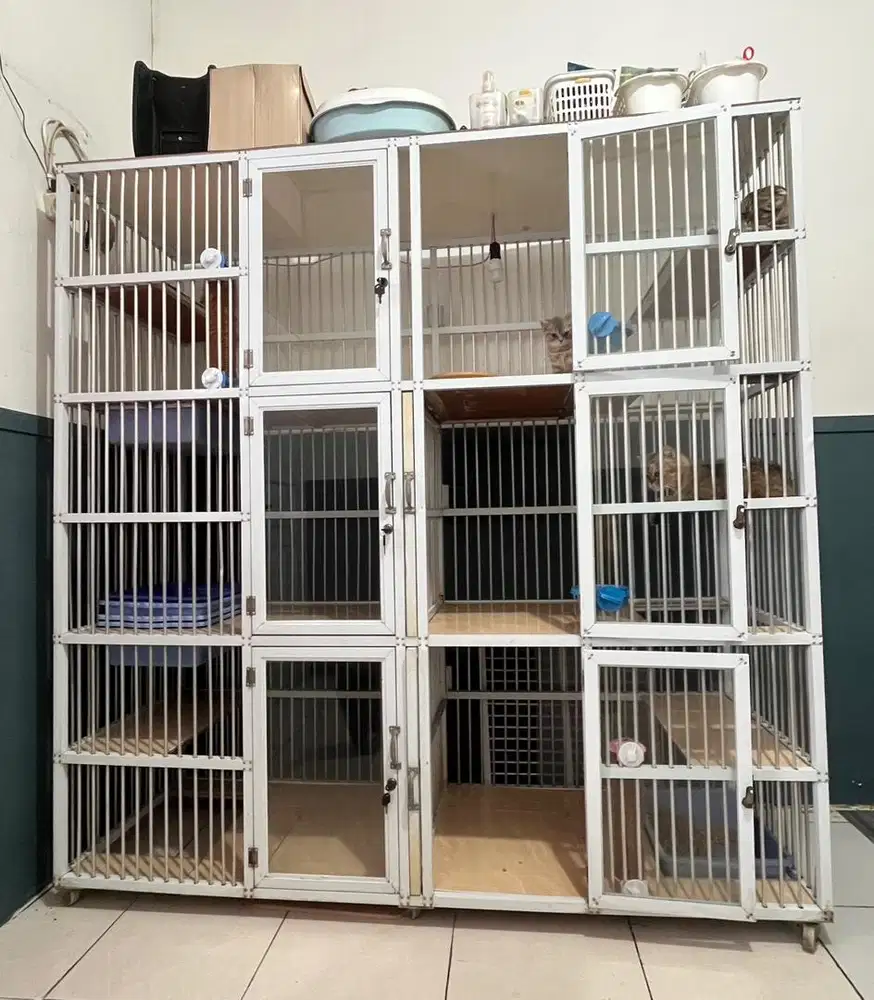 Kandang Kucing Bekas 6 Kamar