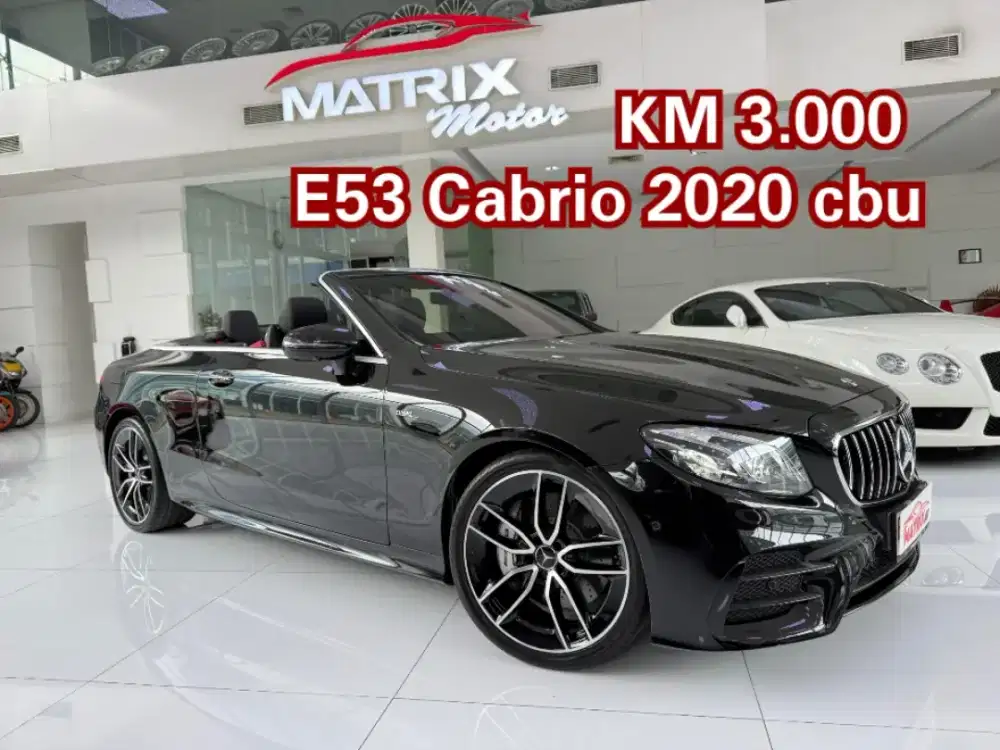 Mercedes-Benz E53 Cabriolet 2020 nik 2019 . Mercy e53 cabrio