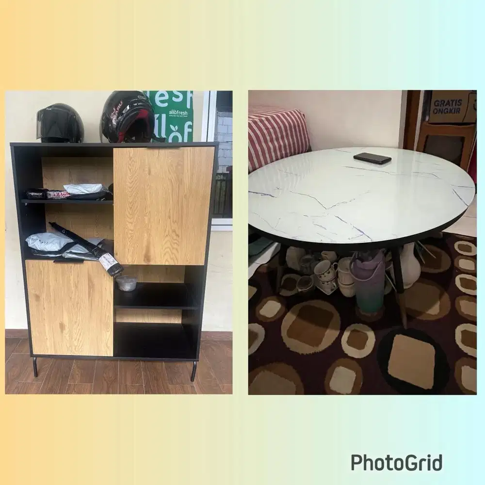 Lemari serbaguna & coffee table