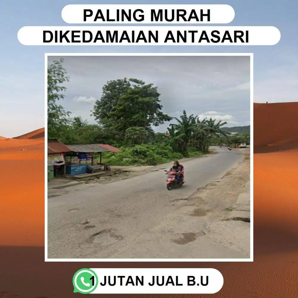 TANAH DEKAT PUSAT KOTA BANDAR LAMPUNG DENGAN VIEW KOTA