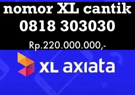 NOMOR CANTIK XL 303030,cck ntuk samsung fold 7 ultra iphone 17 pro max