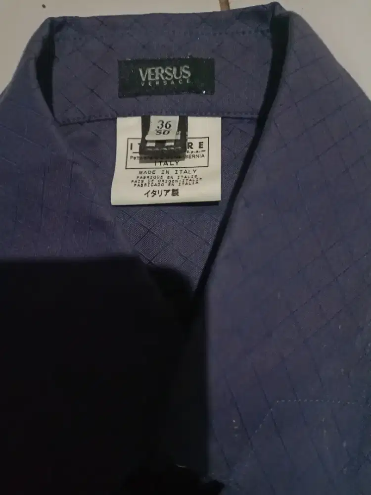 Kemeja Pria Tangan Panjang Pria Versus Italia